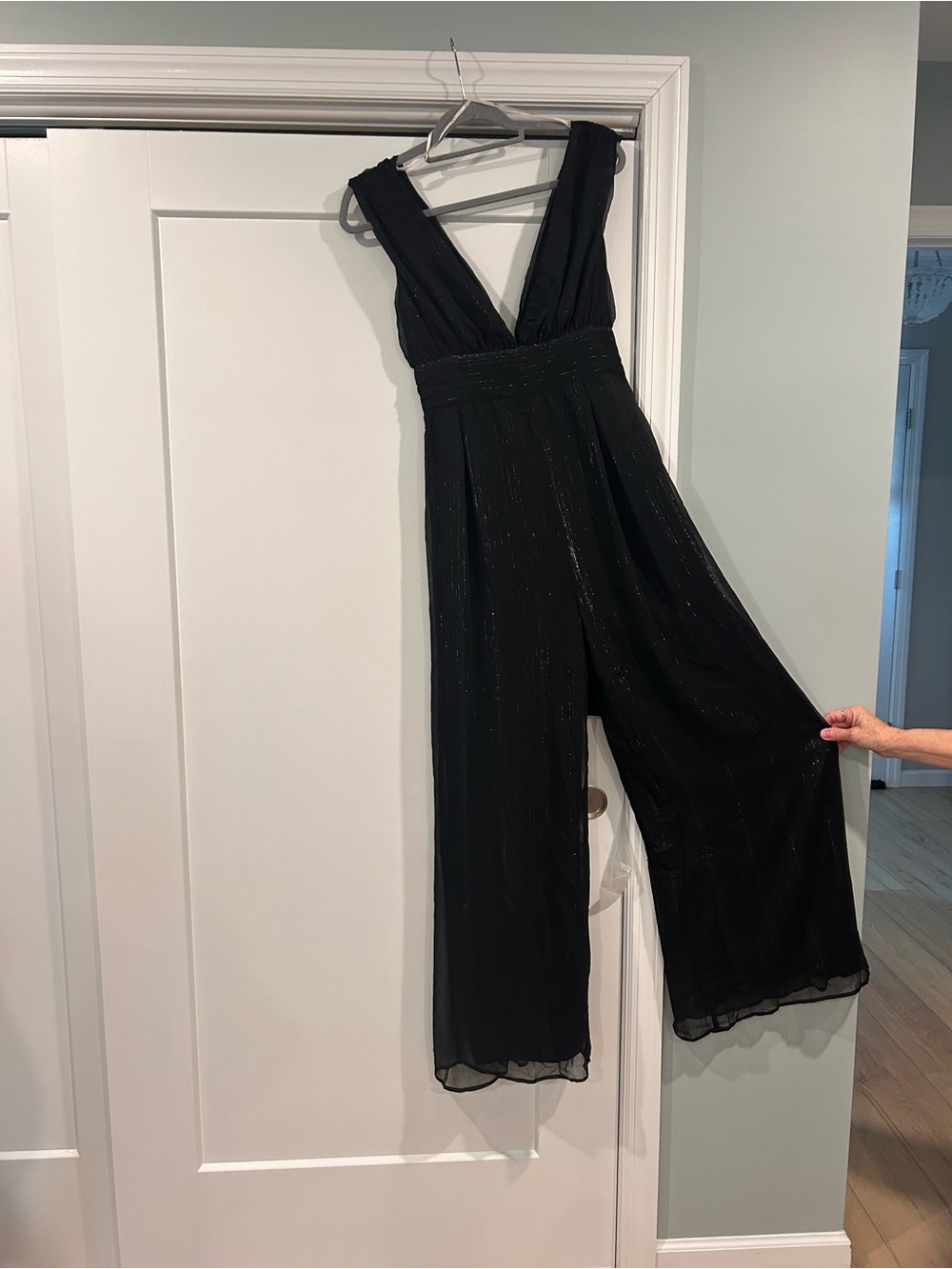 Black formal Lulus jumpsuit